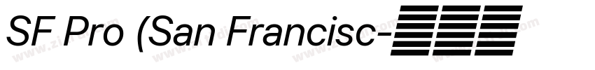 SF Pro (San Francisc字体转换 SF Pro (San Francisc字体转换